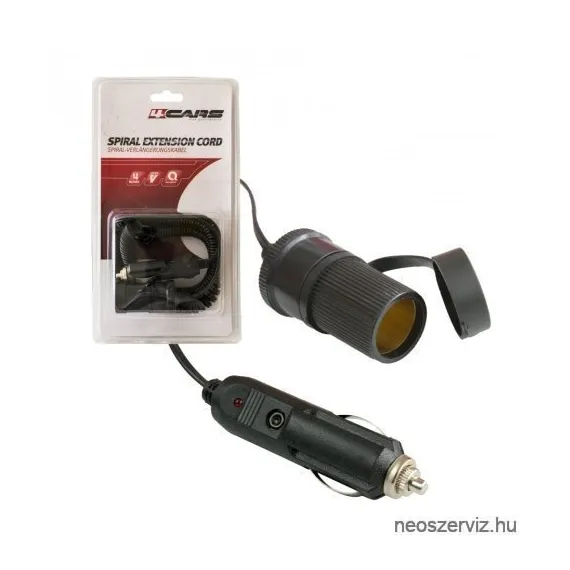 SZIVARGYÚJTÓ HOSSZABBíTÓ 4m 12/24V 94838