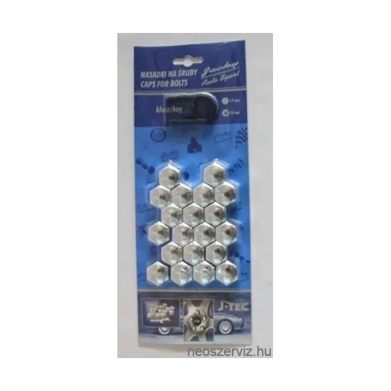 CSAVARVÉDŐ KUPAK KRÓM 19mm 00344