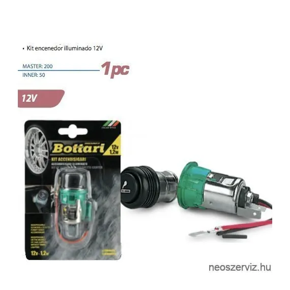 SZIVARGYÚJTÓ KOMPLETT 12V 30085