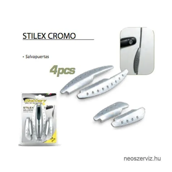 AJTÓ ÉLVÉDŐ KRÓM 4db 18135