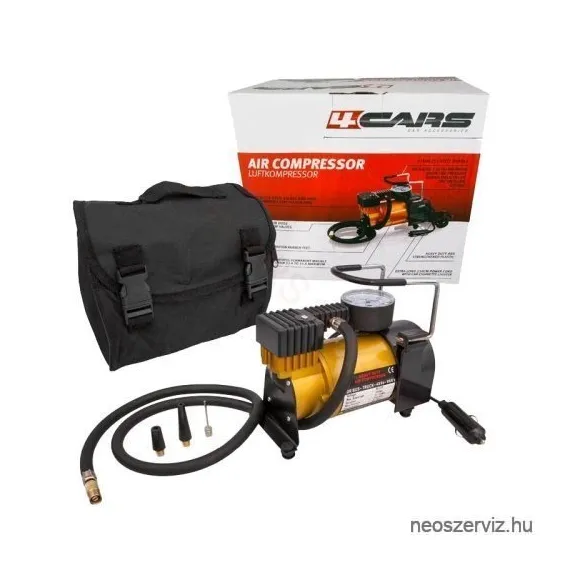 KOMPRESSZOR NAGY PROFI 12V 10A 35/min 4CARS 92018