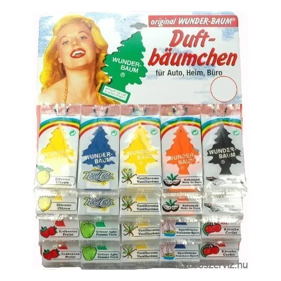 ILLATOSITÓ WUNDERBAUM TŐBB FÉLE ILLAT