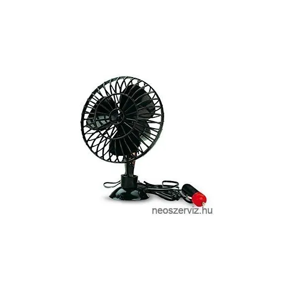 VENTILÁTOR 12V OSZCILLÁLÓ 30044