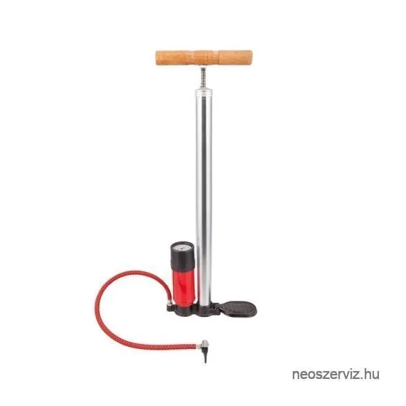 KÉZIPUMPA MÉRŐÓRÁVAL KRÓM 4CARS 91080