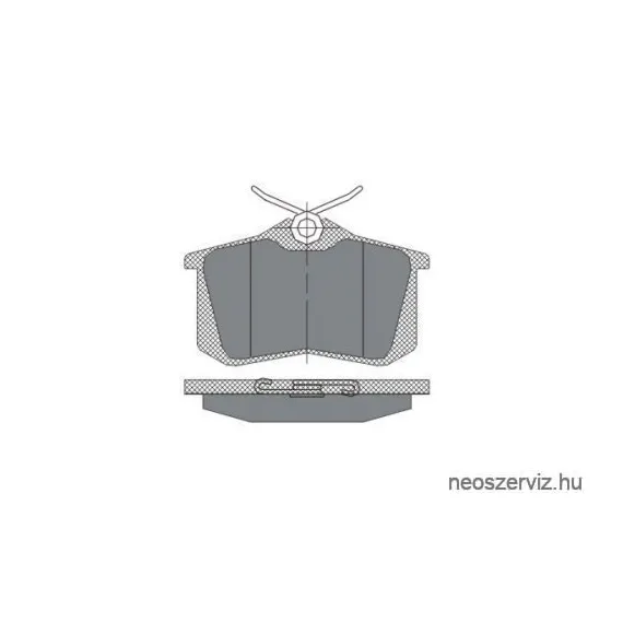 SP 113 SKODA,VW,AUDI HÁTSÓ FDB1083 FDB1788 05P634