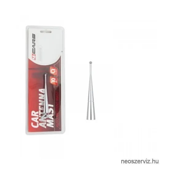 ANTENNA SZÁR ALU 10cm ADAPTEREKKEL 90564