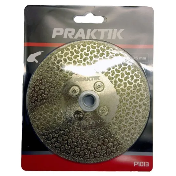 Csiszolótárcsa, gyémánt Praktik - 125mm/ p1013