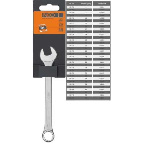 Csillag-villáskulcs Neo 09-741 41 mm crv