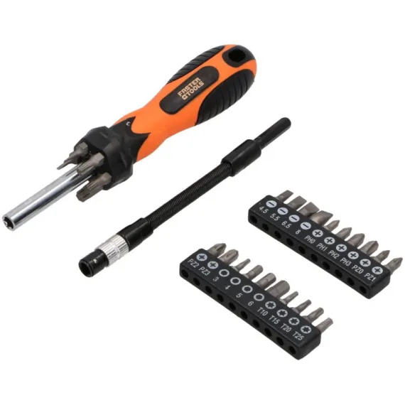 Csavarhúzó készlet Faster 1/4" bitekkel 28 r 728