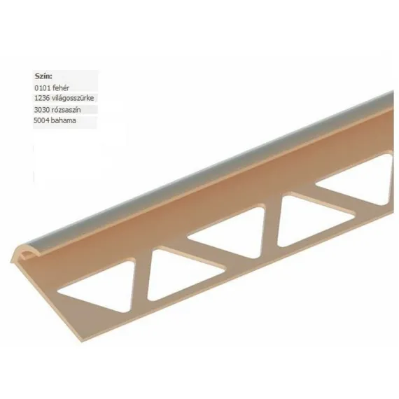 Csempeélvédő 8 mm beige 2.78 m 5004