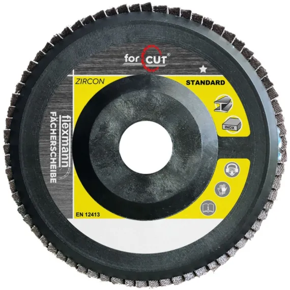 Csiszolótárcsa lamellás ¤ 125 mm z100 forcut inox