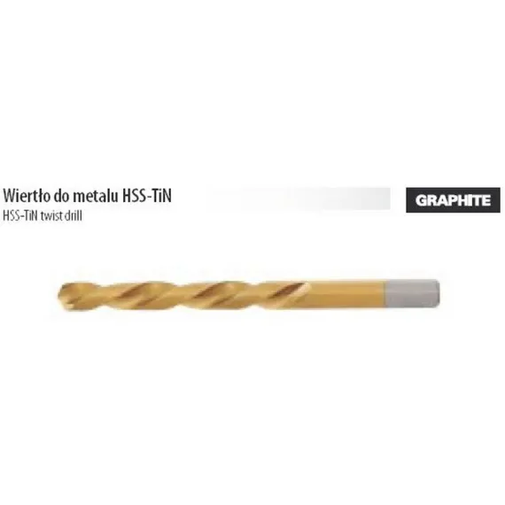Csigafúró hss 8.5 Graphite tin 57h148