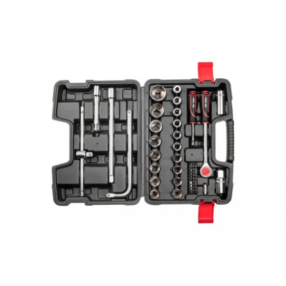 Dugókulcs készlet Top Tools 38d550 1/4", 1/2" 47 db
