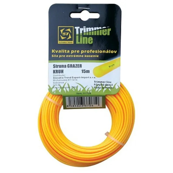 Damil fűszegélynyíróhoz grazer pro kruh 1,3 mm 15m kerek