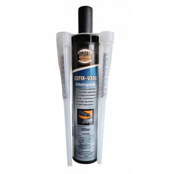 Dűbelragasztó vinil 300 ml. usfix-v300 -15 °fokig