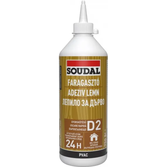 Faragasztó 750 gr szupergyors 64a-d2 soudal