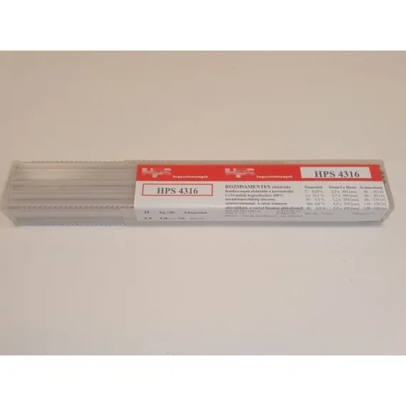 Elektróda ok 43.16 rozsdamentes ¤ 2,5/ 1 kg