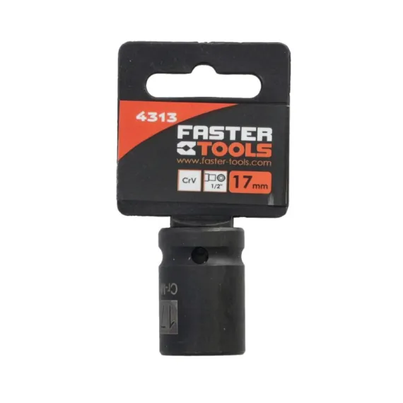 Dugókulcs Faster 17 mm 1/2" 6p, 4313