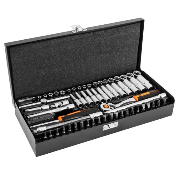 Dugókulcs készlet Neo 10-008 1/4", 63 részes, crv