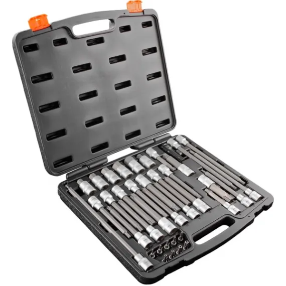 Dugókulcs készlet Neo 08-710 torx 1/2" 38 részes