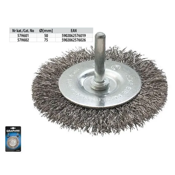 Drótkorong Graphite 57h602 75 mm csapos
