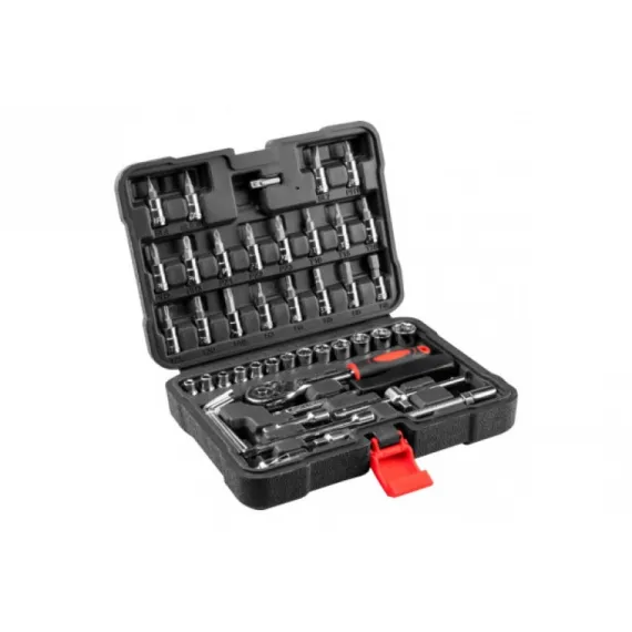 Dugókulcs készlet Top Tools 38d570 1/4" 49 db