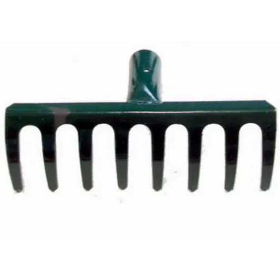 Gereblye 8 fogú zöld fd301