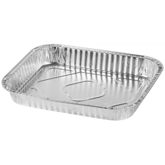 Grilltálca alu magas fallal 32x26x4,5 cm 3db-os csomag 2212285