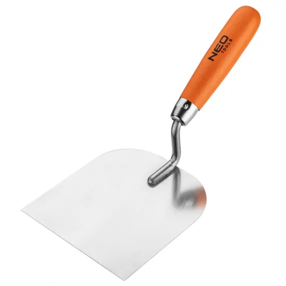Gipszelőkanál Neo 50-134, 120 mm, fa markolat