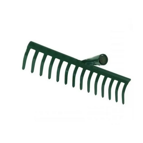 Gereblye 14 fogú zöld fd304