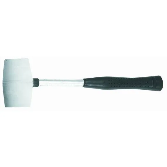 Gumikalapács Top Tools 02a310 40 mm 225 g fehér fémnyelű