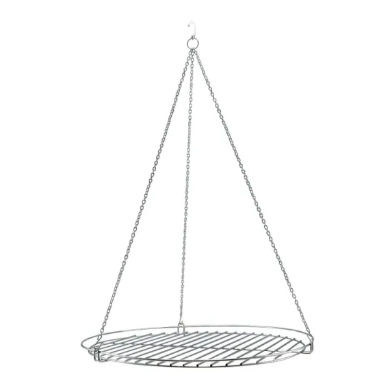 Grillrács rozsdamentes 60 cm + lánc 13210