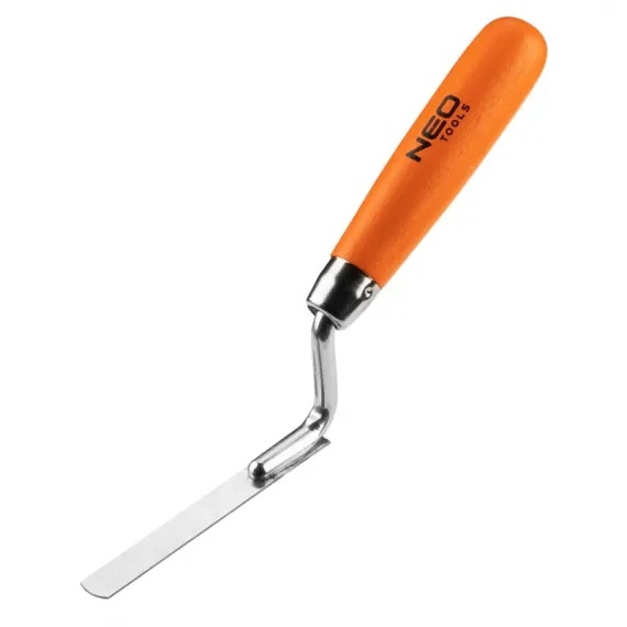 Fugázókanál Neo 50-113, rozsdamentes 12 mm, fa markolat