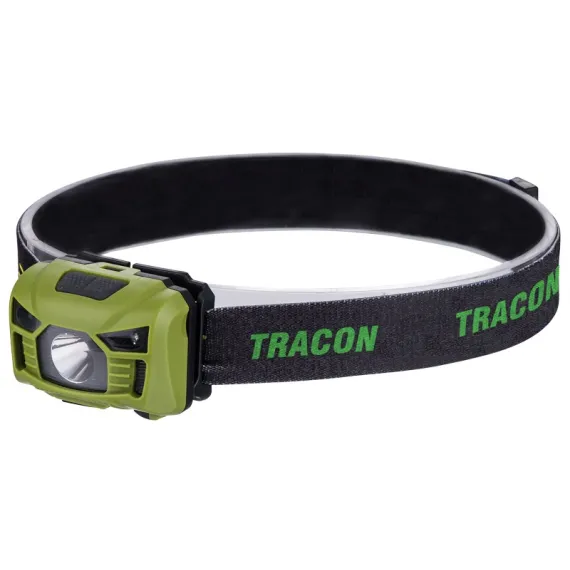 Fejlámpa akkumulátoros, mozgásérzékelős kapcsolással 3w 120lm 5h 3,7v tracon
