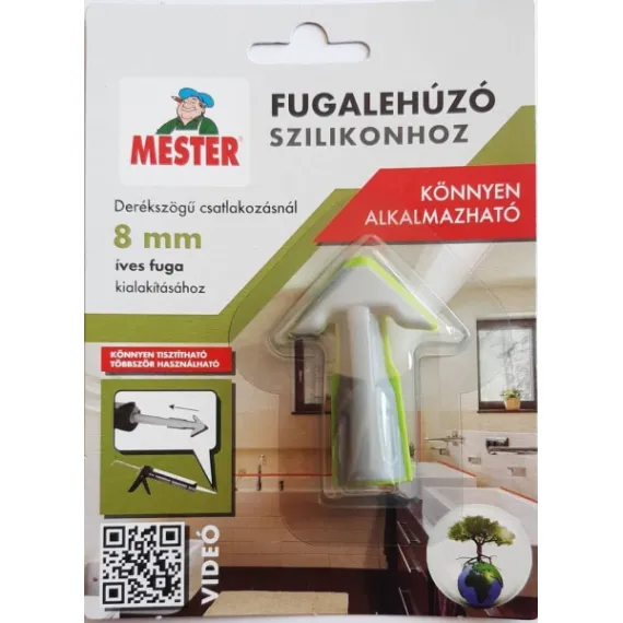 Fugalehúzó szilikonhoz íves fugákhoz 8 mm