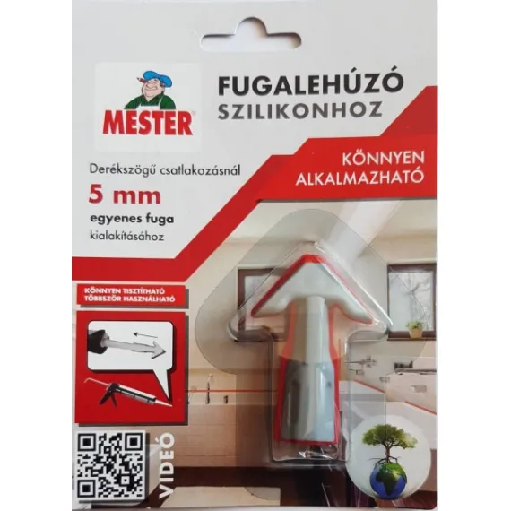 Fugalehúzó szilikonhoz egyenes fugákhoz 5 mm