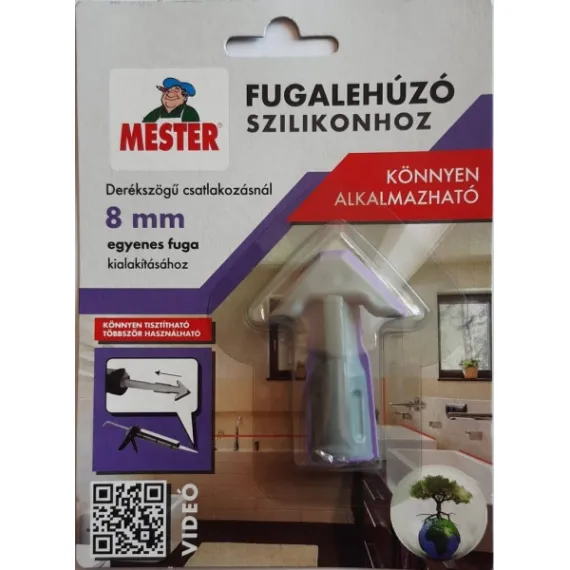 Fugalehúzó szilikonhoz egyenes fugákhoz 8 mm