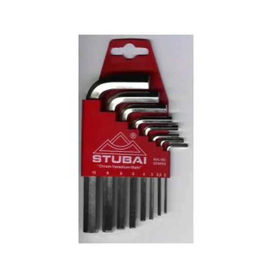 Imbuszkulcs készlet Stubai 224069 9r 1,5-10 mm
