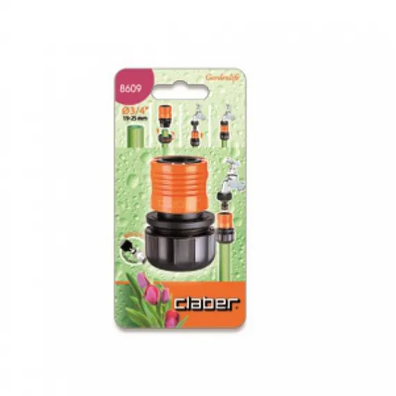 Gyorscsatlakozó Claber 8609 3/4", blister