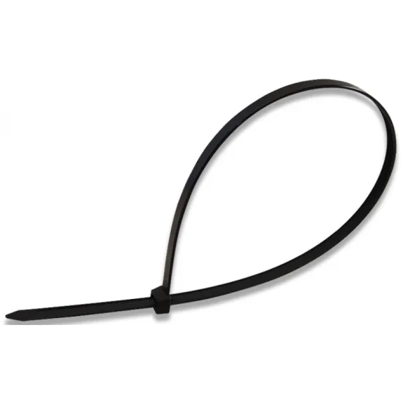 Kábelkötegelő tracon 2,5x 98 mm/100 db fekete