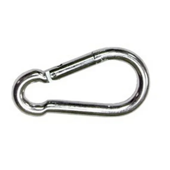 Karabíner rugós 10x100 mm /10db