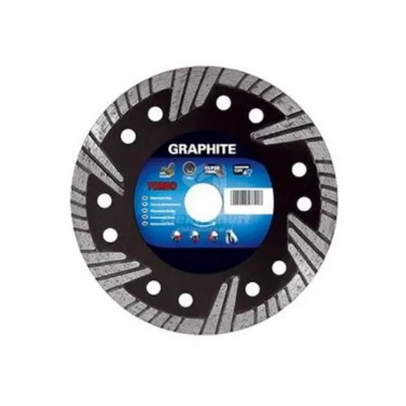 Gyémántvágó Graphite 57h871 200x25.4 turbo