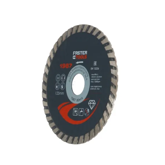 Gyémántvágó Faster 125x2,5 mm turbo, 1987