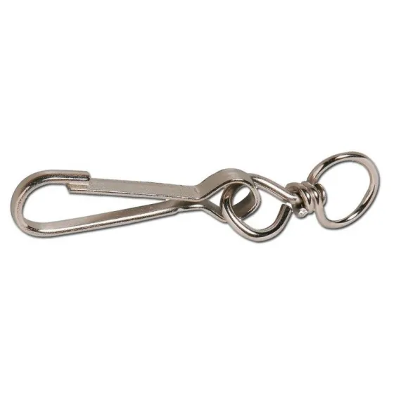 Karabíner lapos 40 mm /10db