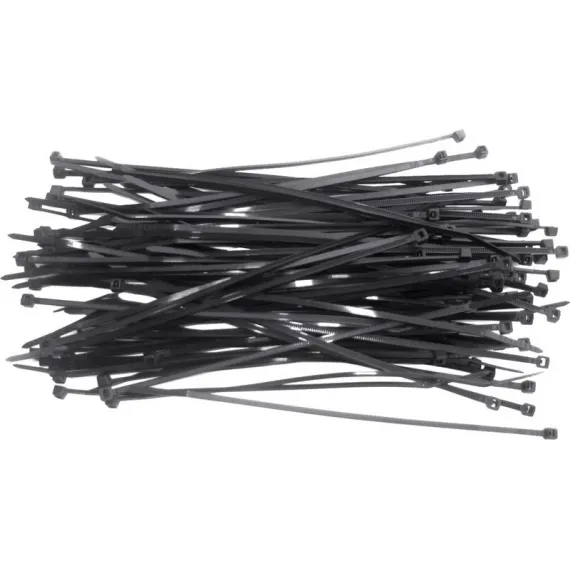Kábelkötegelő Top Tools 2,5x100mm/100 db fekete