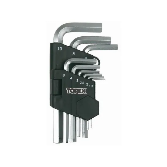 Imbuszkulcs készlet Topex 35d955 9 r 1,5-10 mm
