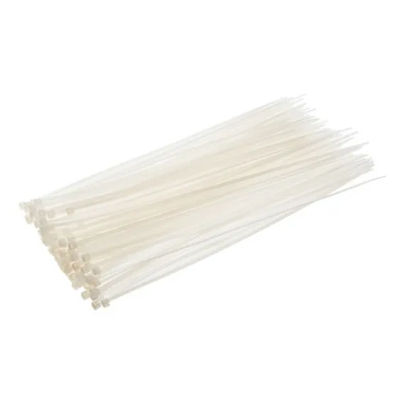Kábelkötegelő Top Tools 3,6x300 mm/100 db fehér