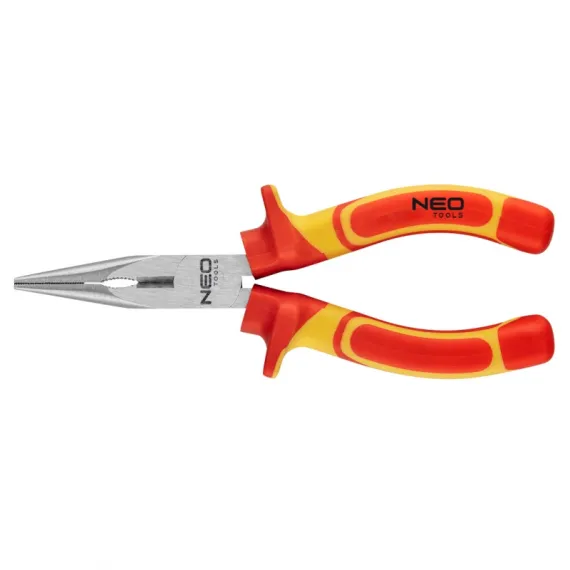 Hosszúcsőrűfogó Neo 01-224, 180mm, crv, 1000v, szigetelt