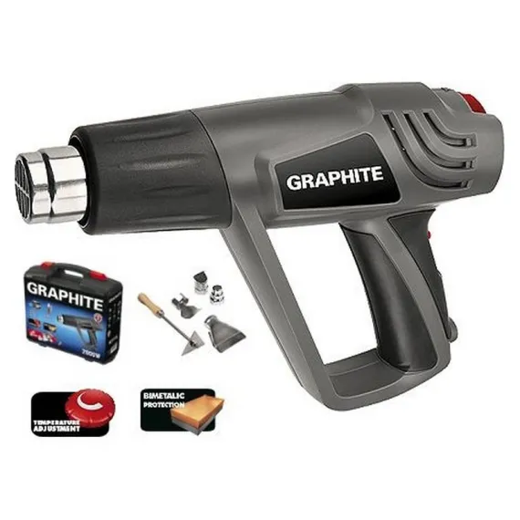 Hőlégfúvó Graphite 59g524 2000 w