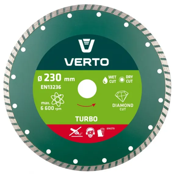 Gyémántvágó Verto 61h2t9 230 mm turbo